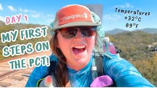 My First Day on the Pacific Crest Trail | Solo Female Hiking Vlog