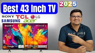 Top 5 Best 43 Inch TV 2025Best 43 inch 4k tv 2025Best LED TV 43 Inch in India 2025