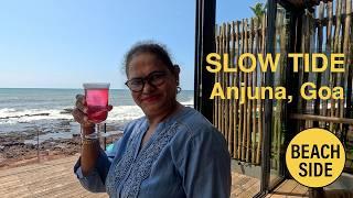 Slow Tide restaurant, Anjuna beach, Bardez, North Goa