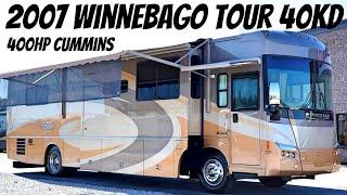 2007 Winnebago Tour 40KD A Class 400HP Cummins Diesel Pusher from Porter's RV Sales - $116,900