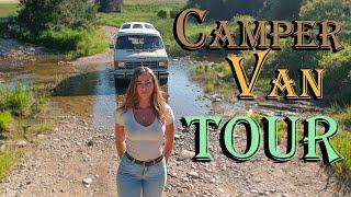 80's Vintage CAMPER VAN TOUR - VANLIFE