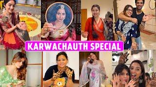 Karwachauth Special: Tv Ke Real-Life Couples Ne Di Sneak- Peek, Aishwarya- Niel, Arti- Deepak & More