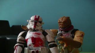 Star Wars: Bossk VS Clones Stop Motion Animation Battle Figures