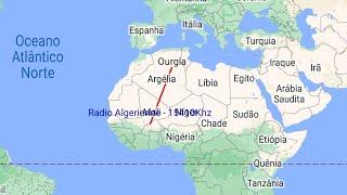 Rádio Algerienne 15410 khz #radio #shortwave #rádio #ondascurtas #ondacorta #argelia #africa