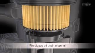 Patented MAHLE pin element for oil filters