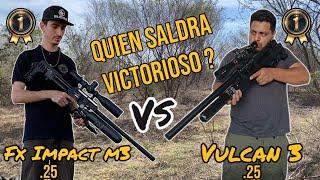 CUAL RIFLE GANARA ?? mira el desempeño de estos increíbles rifles fx impact m3 VS vulcan 3