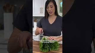 How to Cut Romaine Lettuce!