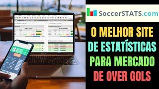 O MELHOR SITE de ESTATÍSTICAS para MERCADO de OVER GOLS 