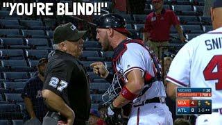 MLB Catchers Ejected Compilation