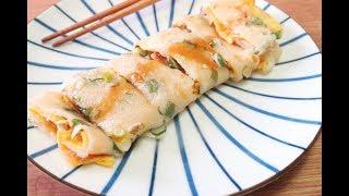 【小田太太の玩樂廚房】古早味蛋餅 Taiwanese Omelet~古早好味道自己也可以動手做~