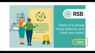 RSB Sustainability Certification Course - demo video