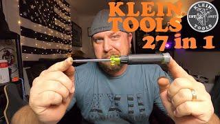 Klein Tools 27-in-1 Multi-Bit Screwdriver