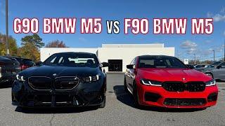 Battle of the Beasts: G90 BMW M5 vs F90 BMW M5 – Evolution or Revolution?"