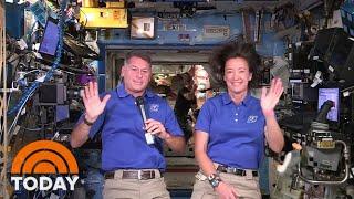 NASA, 2 Astronauts Give Thanks To Teachers From International Space Station | TODAY