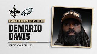 Demario Davis on 'Dome-field' advantage, Jalen Hurts | New Orleans Saints