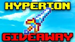 Hyperion Giveaway + 1.1 Billion Coins - Hypixel Skyblock