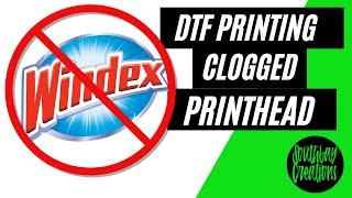 How to Unclog a Printhead - DTF Clogged Printhead