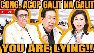 CONG. ACOP GALIT NA GALIT KAY ATTY. LOPEZ! MAINIT NA MGA TAGPO!