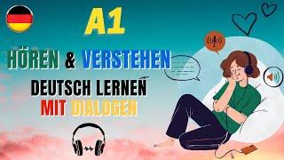 Deutsch lernen mit Dialogen A1