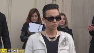 【G-DRAGON 】(ARRIVAL) @ CHANEL FASHION SHOW IN PARIS by MinVIPELF ®「I AM MAIGANE」GD 2015 150127