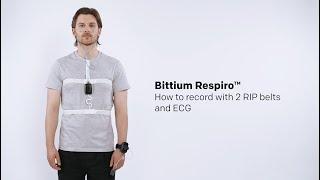 How to Record with 2 RIP Belts and ECG - Bittium Respiro™ Sleep Apnea Ambulatory Recording Device