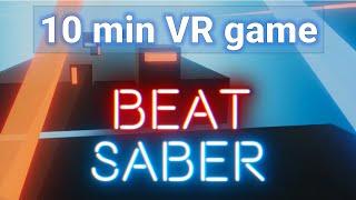 MAKING BEAT SABER IN 10 MIN - Unity Challenge