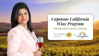 Introducing Capstone California Wine Program | Sonal Holland MW