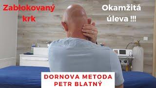 Zablokovaný krk - okamžitá úleva !!!