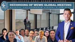 WeWe Global (LYOPAY) Scam Alert: FMA Flags as Ponzi & Pyramid Scheme - Transcript Meeting 9 Feb 2023