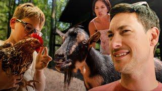 NASCAR Champion Joey Logano’s Farm Tour — Goats, Chickens & Dad Life | Pet Stop