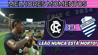 REMO 2 X 1 CSA | GOLS E MELHORES MOMENTOS | SERIE C 2024