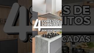 4 CORES DE GRANITO SOFISTICADAS! | Invista nessas pedras que não aparentam ser granitos! 