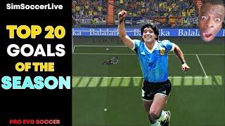 Top 20 Goals of the Season [SimSoccerLive Tournaments]