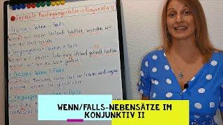 irreale Bedingungssätze/Konditionalsätze - Wenn/Falls-Sätze - Konjunktiv II - Präsens/Perfekt - B1