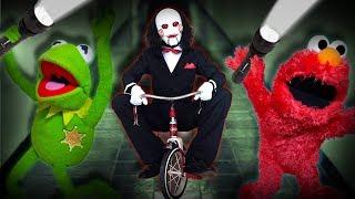 Kermit The Frog and Elmo Play A Game!