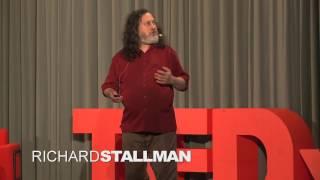 Free software, free society: Richard Stallman at TEDxGeneva (2014) [Subs: ENG, ESP]