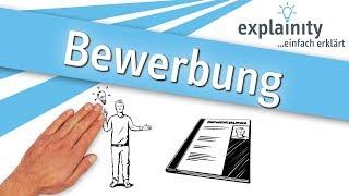 Bewerbung einfach erklärt (explainity® Erklärvideo)