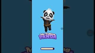 My talking Panda virtual pet gameplay