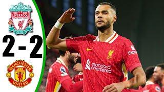 Manchester United vs Liverpool 2-2 - All Goals & Highlights - 2025