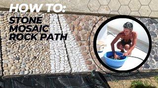 Unveiling the Secrets: Step-by-Step Stone Mosaic Rock Path 