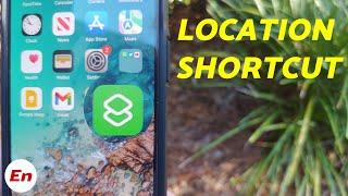 iPhone 14 Pro Max & iPhone 14 Pro How to Add Location Shortcut (On/Off) to Home Screen