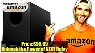 Buy Subwoofer | NZXT Relay PC Gaming Subwoofer - AP-SUB80-US - Deep, Powerful Bass - Compact Design