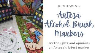 Arteza Alcohol Brush Marker Review | Are They Worth It?