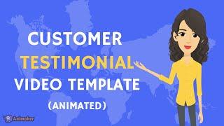 Customer Testimonial Video Template (Animated)