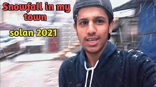 Snowfall 2021 vlog || 2021 snowfall in solan himachal pradesh vlog by addii roots 