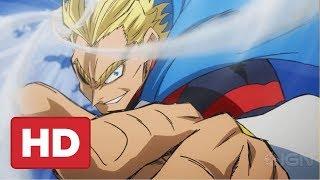 Young All Might Fight - My Hero Academia: Two Heroes Clip