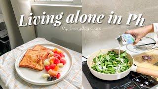 Living alone in the Philippines  • Easy meals to cook • Comforting Filipino dessert • Homebody