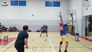 QATAR BADMINTON | 07 March 2025 - Cristalee & Nizzar vs Patrick & Jaikumar