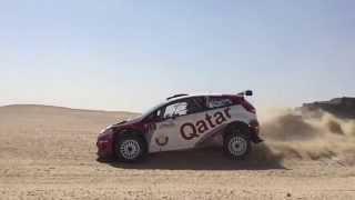 Khaled Al Suwaidi In Qatar Rally 2015
