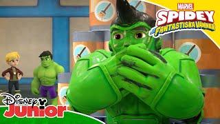 ️️‍‍‍‍‍‍‍‍‍‍‍‍‍‍‍‍‍‍‍‍‍‍‍‍‍‍‍‍2x Hulk | Spidey och hans fantastiska vänner | Disney Junior Sverige